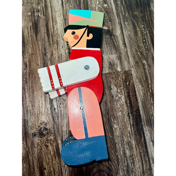 Vintage retro handmade Christmas decor, Gingerbread, nutcracker rare collectible - Picture 8 of 9